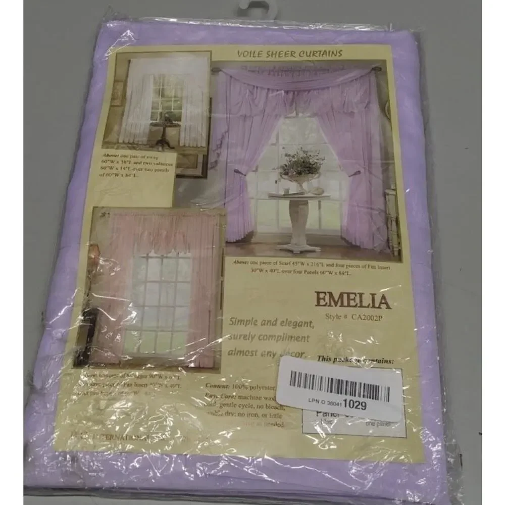 Today's Curtain Emelia Original Voile Panel 45